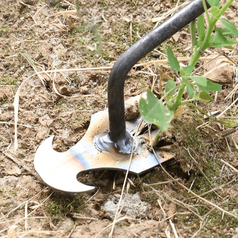 TasmanLush™ Stainless Steel Weed Remover Rake